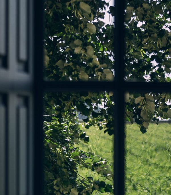 View from Château Canon's window