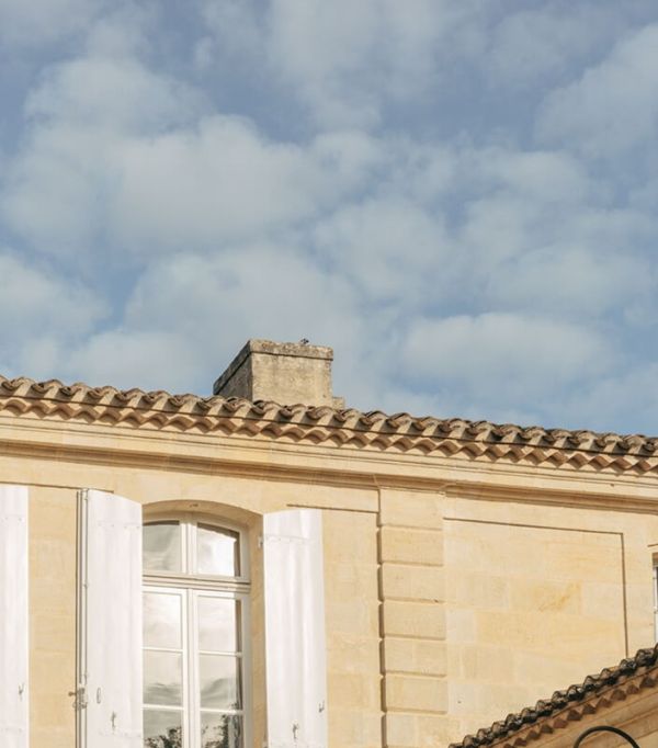 Château Canon's roof